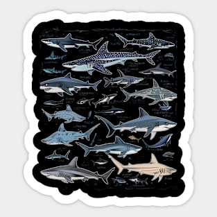 Shark Fearless Free-diving Sticker